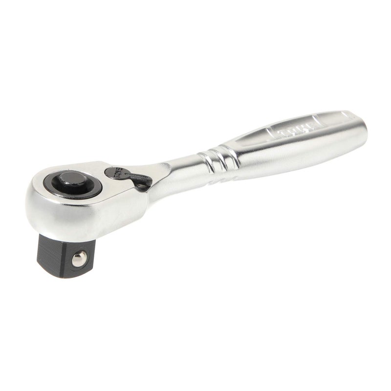 TONE Short Ratchet Handle Compact Head (Socket Hold Type) RH3CHS 3/8" Inch Drive - Image 1